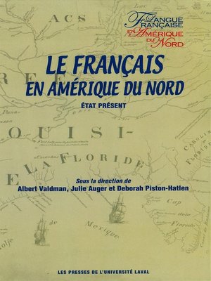 cover image of Français en Amérique du Nord Le